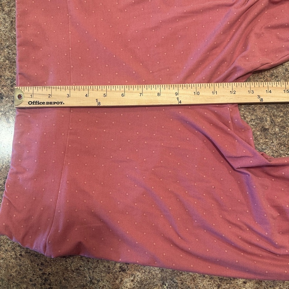 LuLaRoe Leggings Bundle Size Tall & Curvy Blue Peach Teal Buttery Soft Stretch - Picture 12 of 13